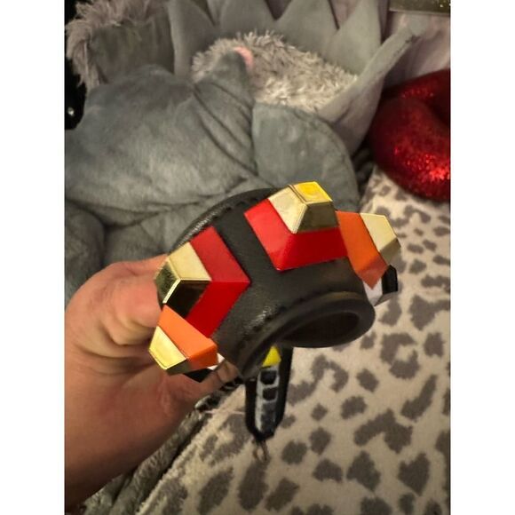 Add on bag/purse/pocketbook novelty strap black white red belt/strap - Picture 4 of 8